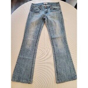 Wrangler Womens Twenty X Vintage Y2K  Houston Low Rise Straight Light Jeans Sz 5